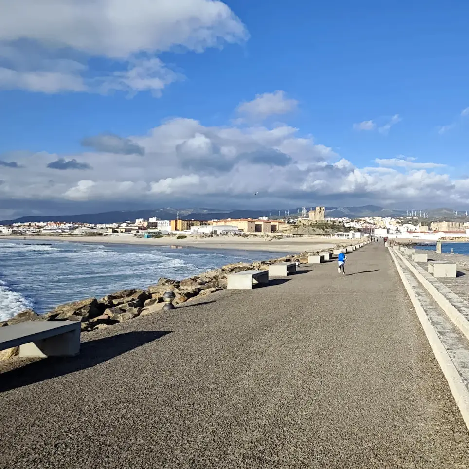 Tarifa (55km) - Located at right where Mediterranean Sea turnes into the Atlantic Ocean; its the southernmost part of Europe. The town's history dates back to the 10th century.