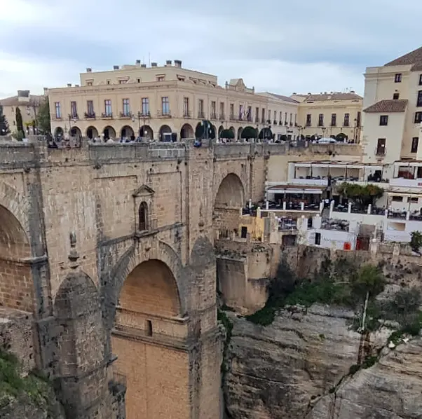 Ronda (80km) - The so-called 'city of castles' is built on both sides of the Tajo del Ronda - a ravine that is more than 150m deep.